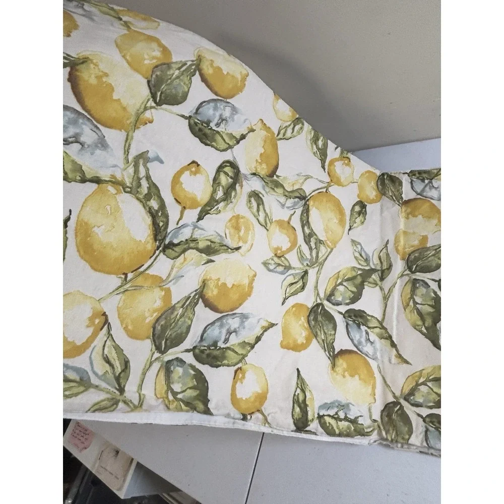 Pottery Barn Table Runner Lemon Pattern 17